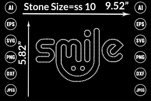 Designing with Sparkle: The Smile, Rhinestone Templates Design Guide