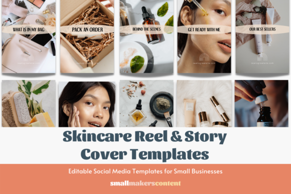 Elevate Your Feed with Skincare Reel Cover Templates