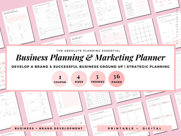 Etsy Business Planner Business Templates: Your All-in-One Suite