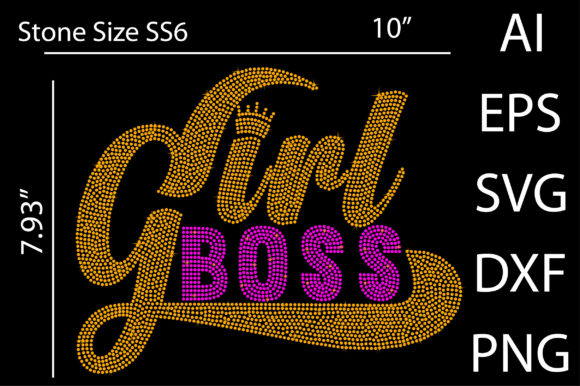 Girl Boss Rhinestone Templates: Unleashing Your Creative Sparkle