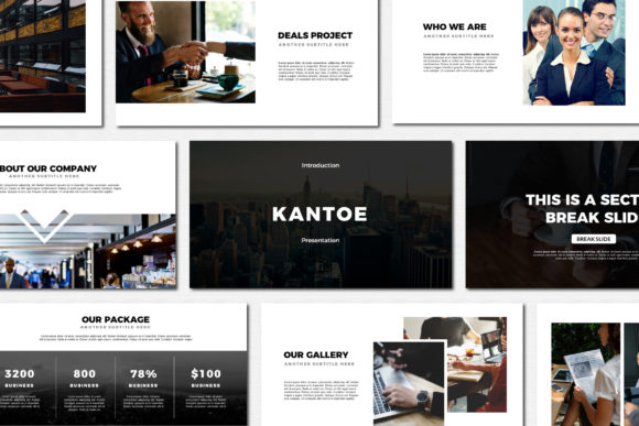Kantoe - Powerpoint Templates: Effortless Style for Every Slide