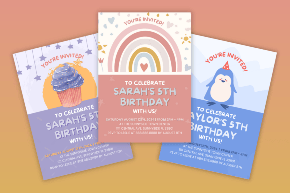 Kids Birthday Party Invitation Templates: A Creative Asset