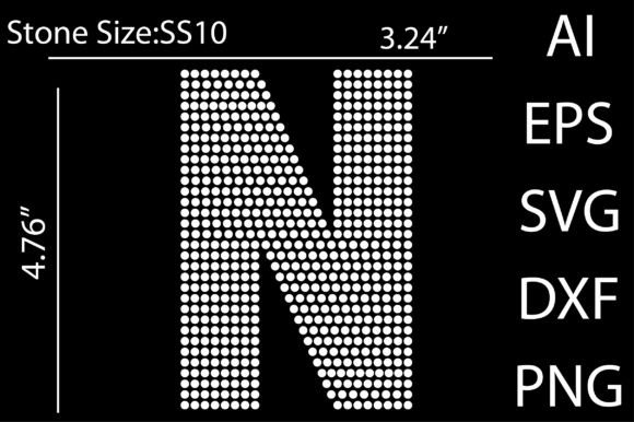 Letters Rhinestone Templates Design: Instant Creative Sparkle