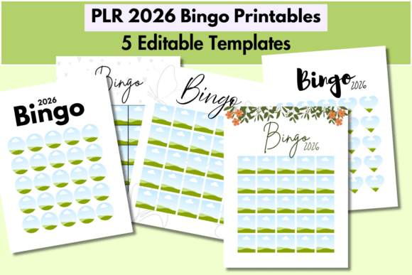 PLR 2026 Bingo Editable Canva Templates: A Creative Business Asset