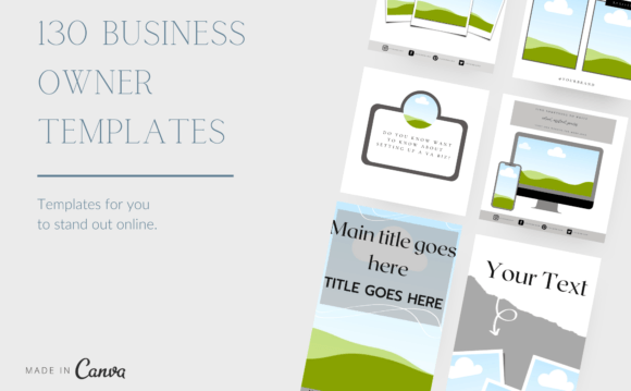 Social Media Bundle 130 Templates: A Starter Pack for Growth