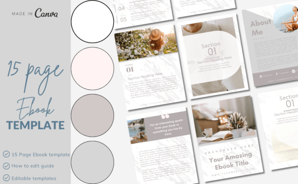Streamline Your Brand with Canva Workbook Templates