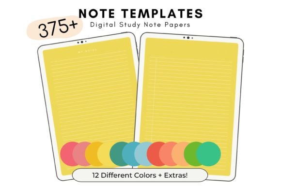 Transform Your Digital Notes with Paradise Templates