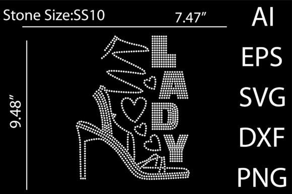 Unleashing Creativity with Lady Rhinestone Templates Design