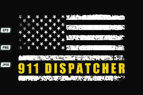 USA Flag 911 Dispatcher Print Templates: A Designer's Deep Dive